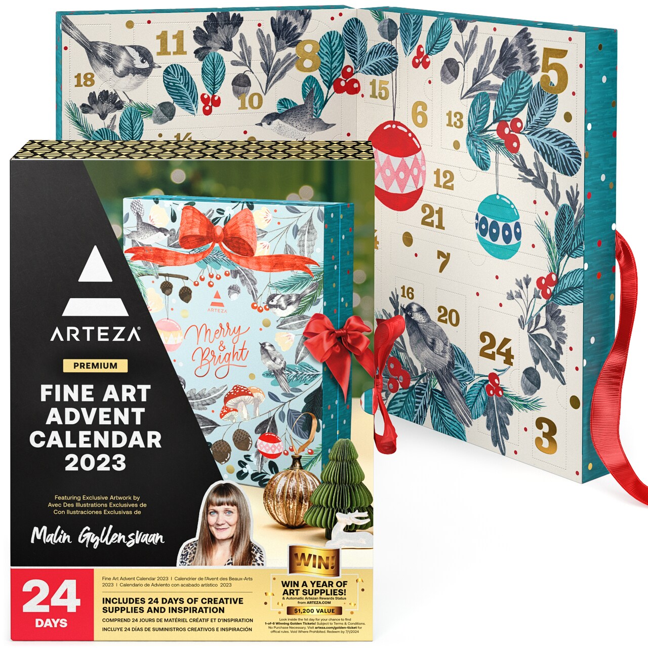 Arteza 24 Day Fine Arts Advent Calendar Michaels